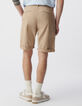 Men’s sand TAPERED CHINO Bermudas-3