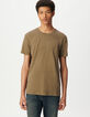 Men’s beige ABSOLUTE DRY T-shirt with logo detail-2