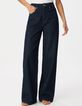 Jean large bleu brut Edie Femme-2