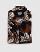 Men’s amber LENZING™ ECOVERO™ XL floral REGULAR shirt-6