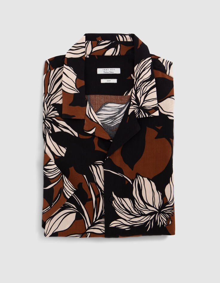 Men’s amber LENZING™ ECOVERO™ XL floral REGULAR shirt-6