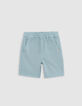 Aqua LOOSE-Jungenstrickbermudas-4