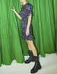 Damenkleid aus Viskose und Seide mit Kirschblütenprint-6