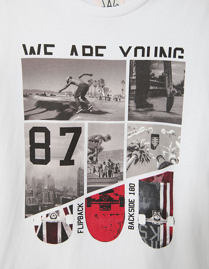 Boys’ skateboard T-shirt - IKKS