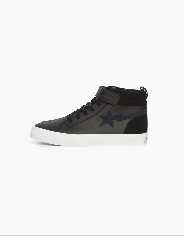 Schwarze Jungensneakers-2 Schwarze Jungensneakers-2
