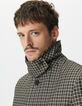 Khakifarbener Trenchcoat mit Karomuster Herren-4