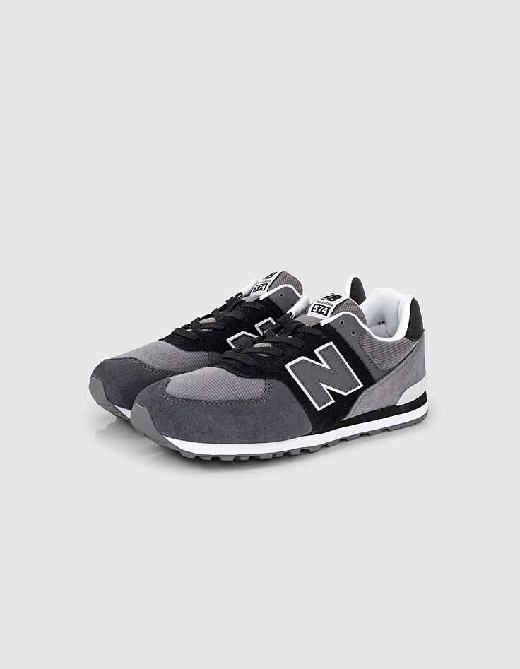 Boys’ grey and black NEW BALANCE® trainers size 36-38-5
