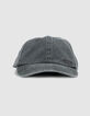 Gorra vaquera azul gris bordado logo hombre-4
