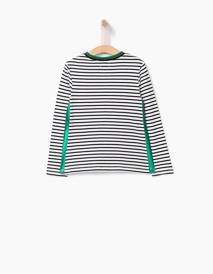 Girls’ patched sailor top - IKKS