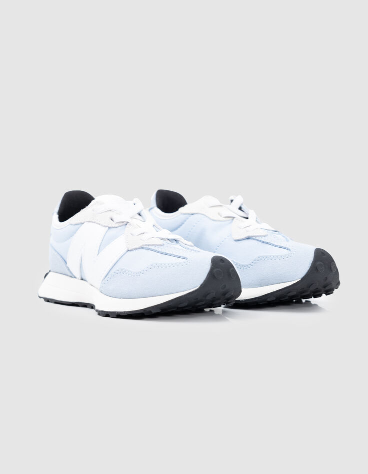 Girls' NEW BALANCE 327 blue trainers-2