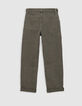 Vervaagde Khaki Battle Jeans Dames-2