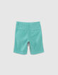 Turquoise bermuda gerestyled chinomodel jongens-4