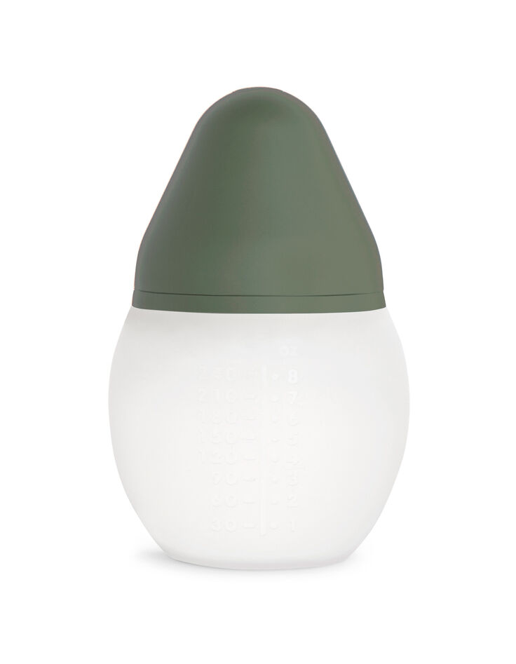 Biberón kaki 240 ml con tetina tamaño 1 ELHEE-1