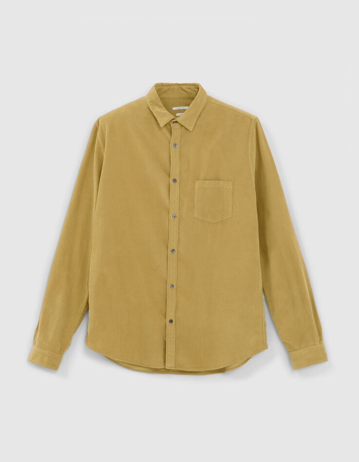 Camisa REGULAR liquen terciopelo milleraies Homme-7