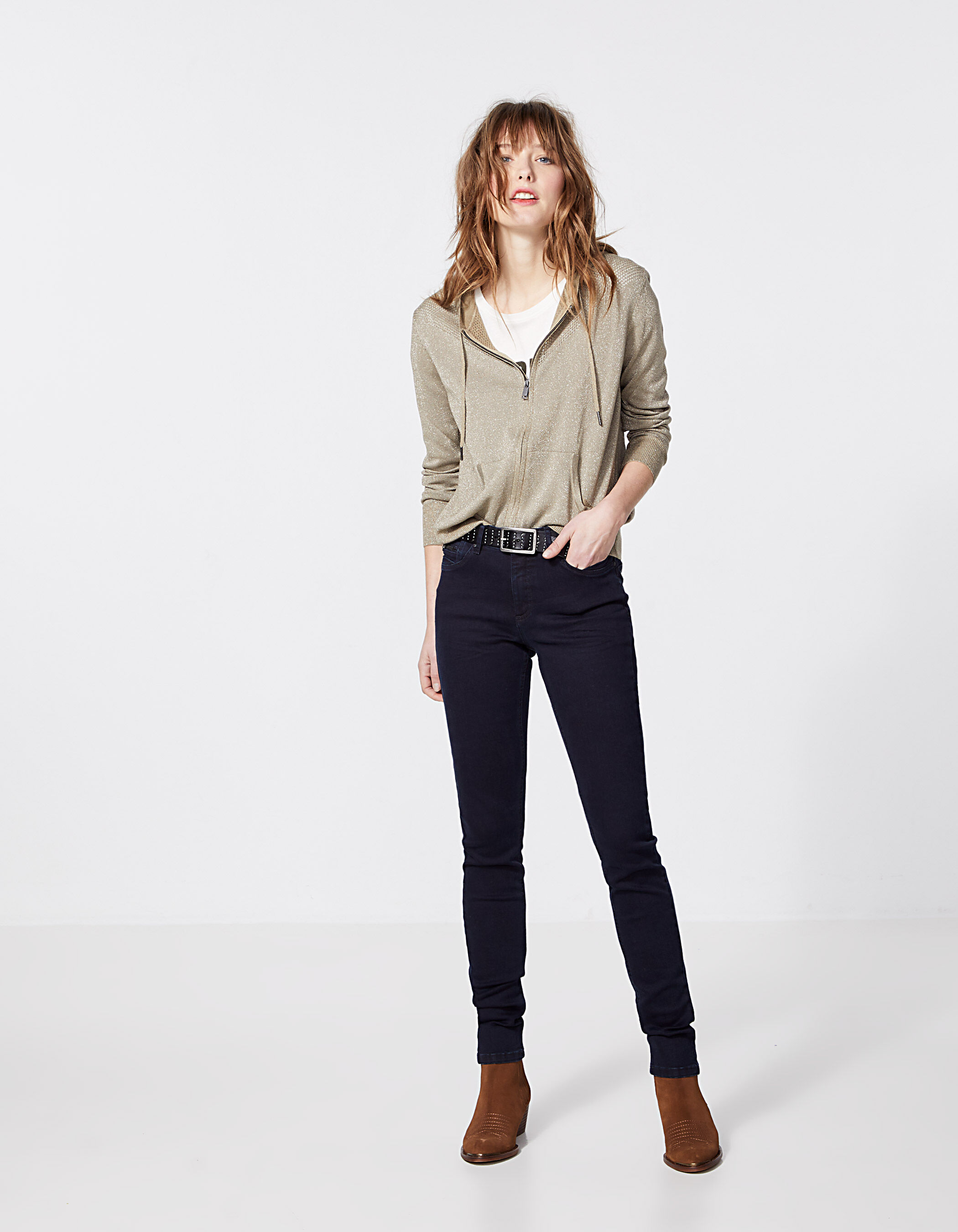JieDa - RIPPLE CARDIGAN/BLACK | NapsNote