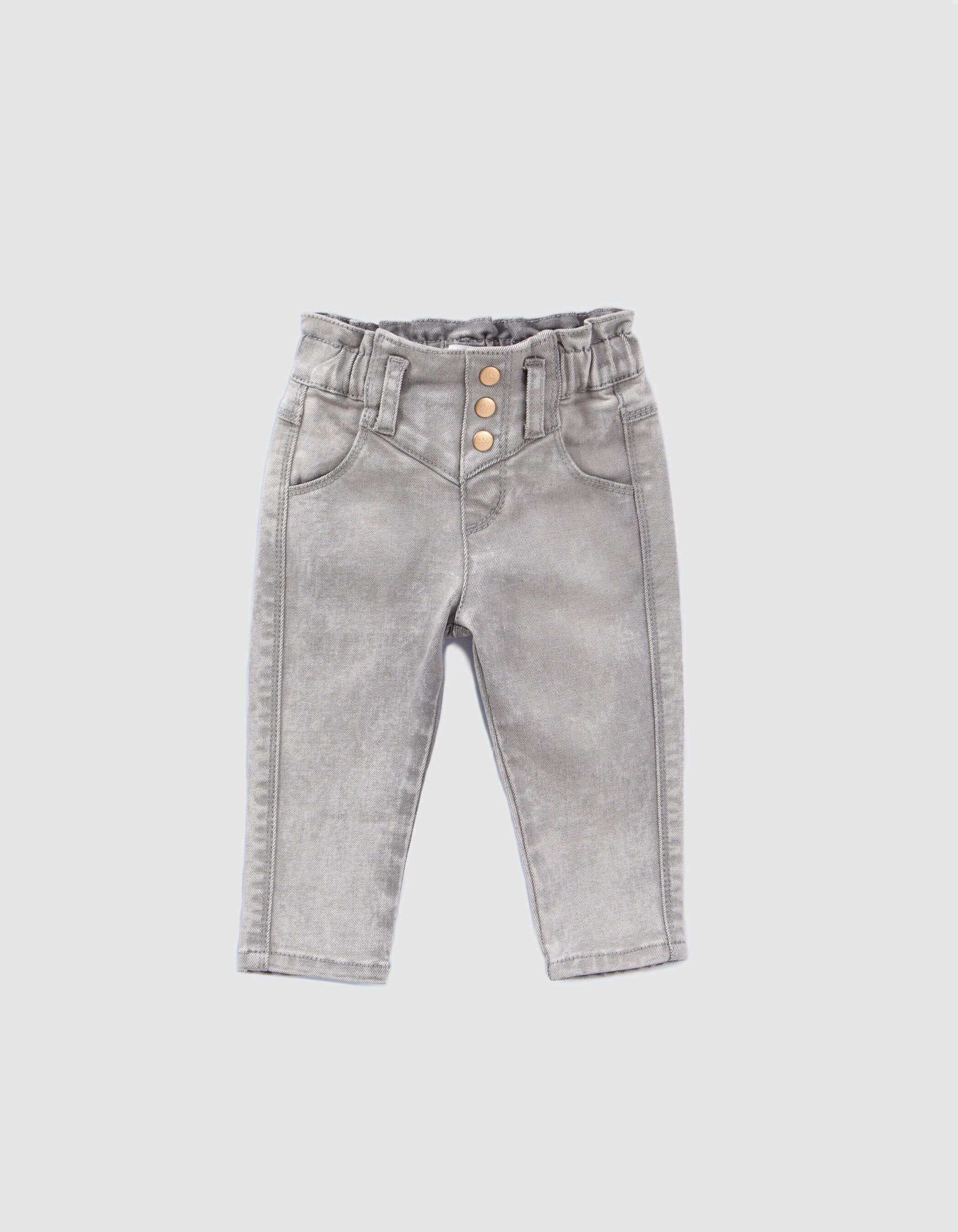 Jean gris fille store