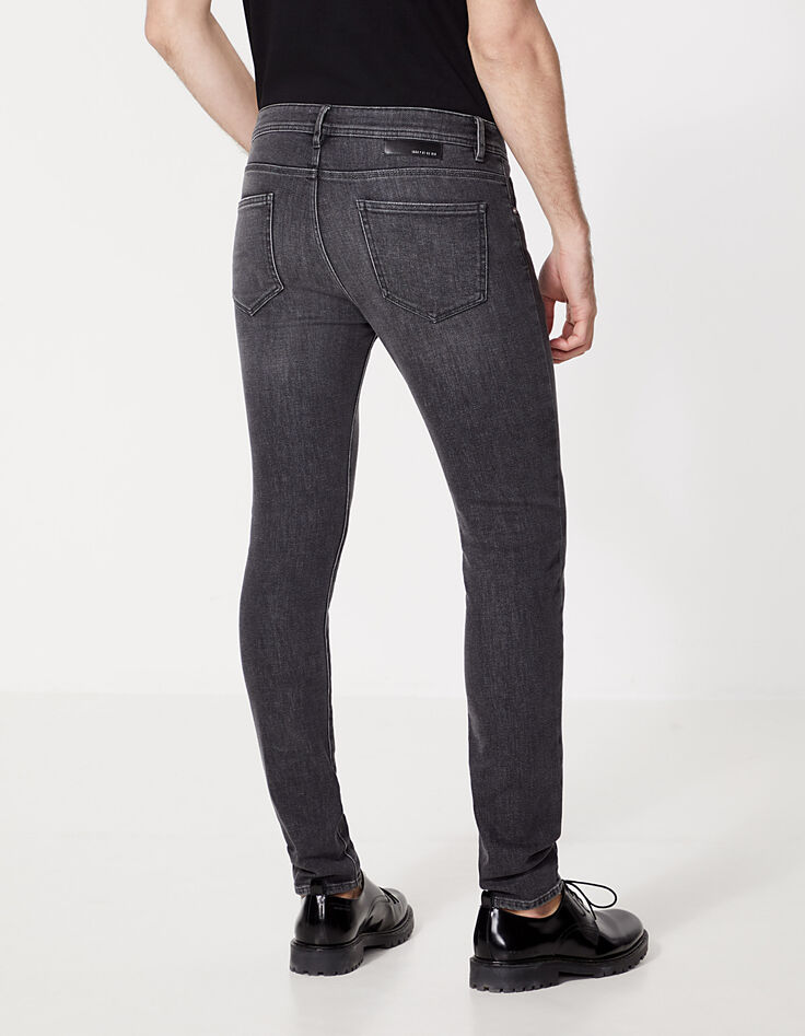 Antracietgrijze SKINNY jeans Casa IKKS BETTER Heren-3