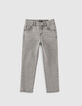 Grey Bleached Tapered-Jungenjeans-1