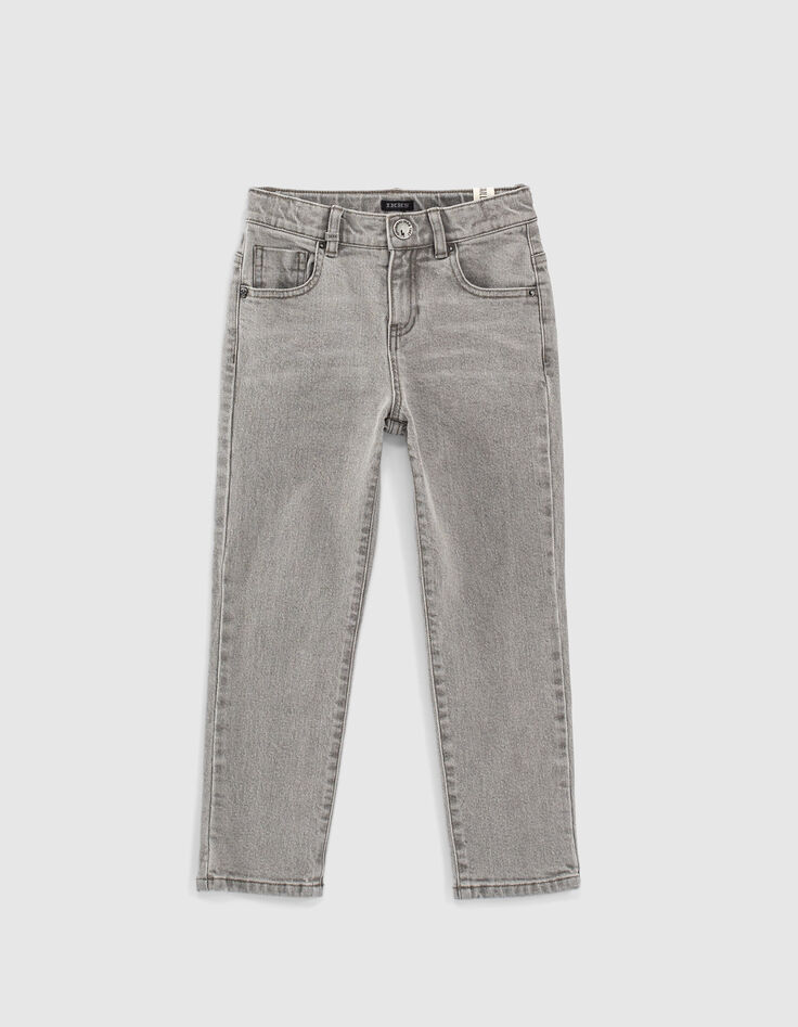 Grey Bleached Tapered-Jungenjeans-1