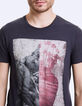 Antraciet T-shirt De Denker-L.A Heren-2