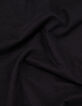 Schwarzes Damen-T-Shirt Bio-Baumwolle mit gestickter Botschaft-5