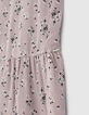 Girls’ violet micro-flower print playsuit-4