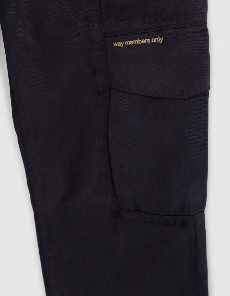 Zwarte BATTLE jeans jongens-4