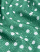 Tee-shirt vert lurex motif pois Femme-7