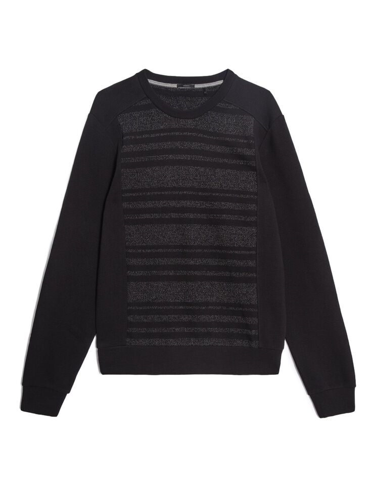 Schwarzes Sweatshirt-5
