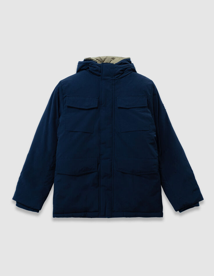 Parka 3-en-1 marine doudoune réversible garçon-4 Parka 3-en-1 marine doudoune réversible garçon-4