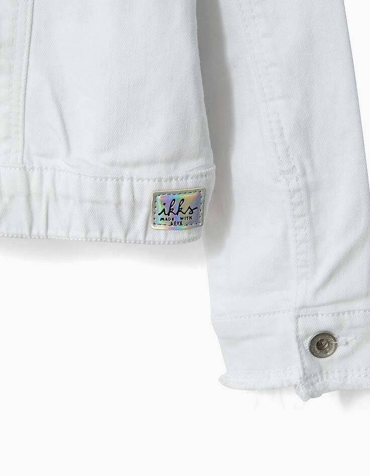 Veste blanche fille-6