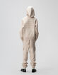 Boys’ beige sweatshirt with embossed slogan on back-10