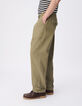 Pantalon charpentier kaki coton bio Homme-6