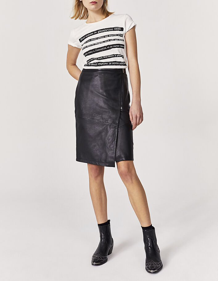 Women’s 1440 Manifesto Leather Story t-shirt-7
