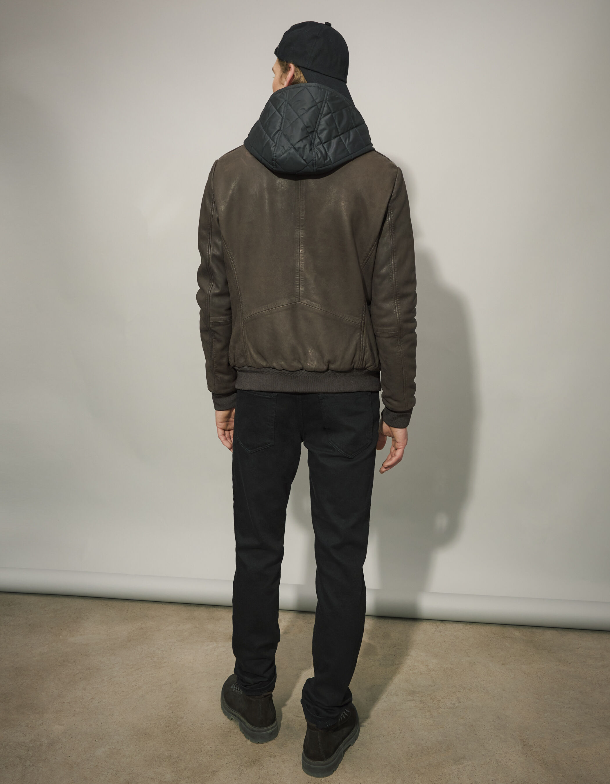 Abbot leather bomber new arrivals jacket