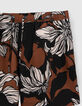 Bañador short chocolate reciclado maxi flores hombre-5