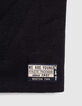 Navy gebreide snood jongens -2