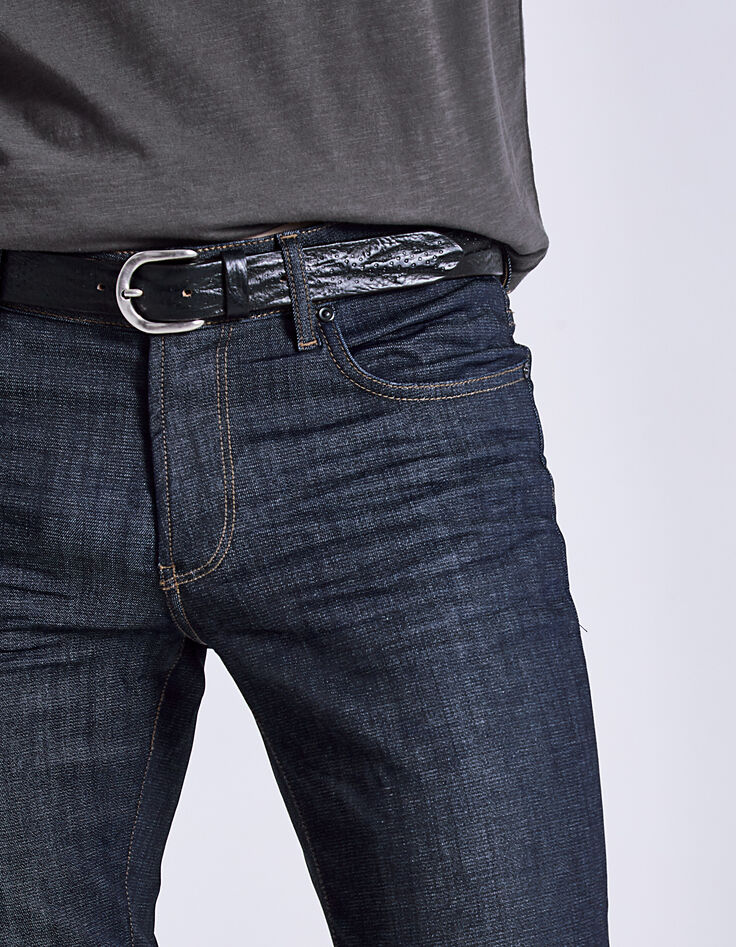 Cinturón cuero relieve hombre-2