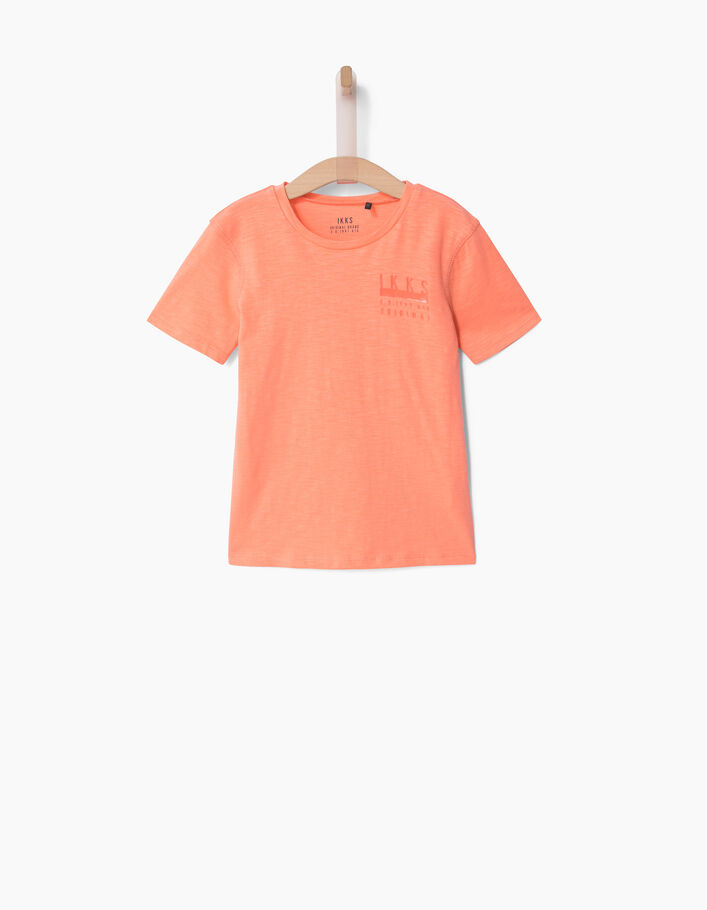 Camiseta naranja Essentiels - IKKS