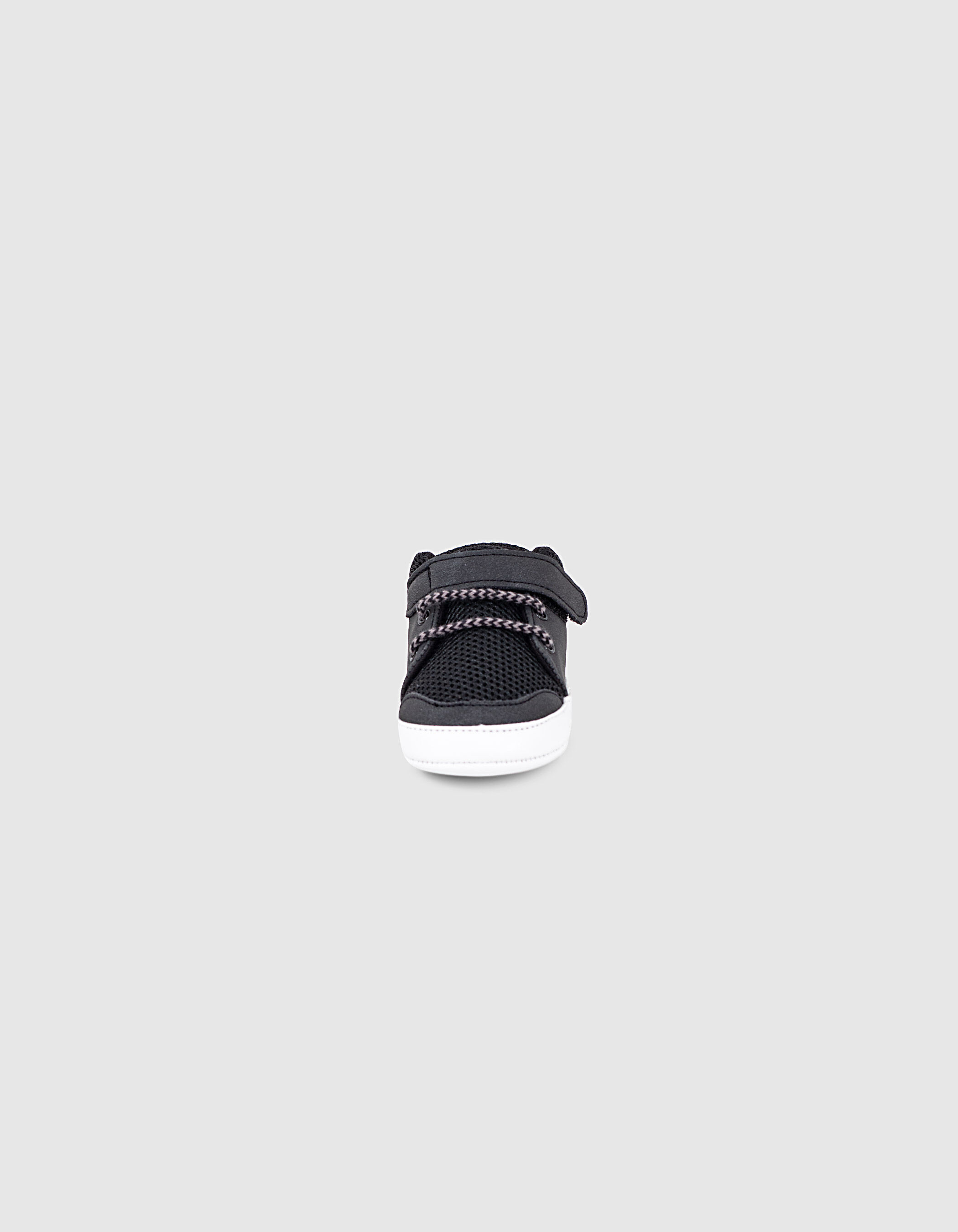 Grey fabric trainers store