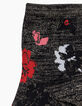 Chaussettes fleuries pailletées I.Code-3