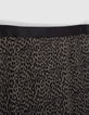 Damenbleistiftrock mit Leopardentupfen-2