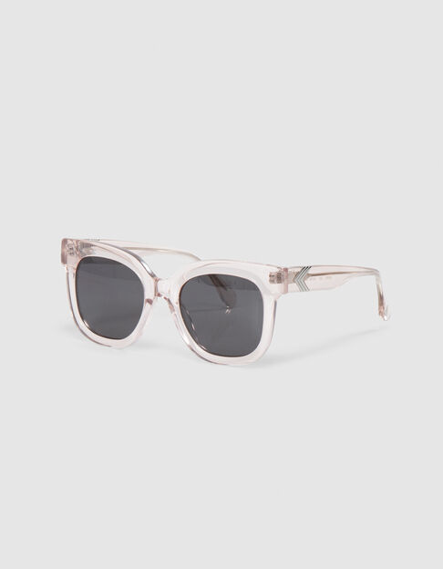 Lunettes solaires Alma cristal rose Femme - IKKS