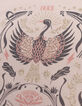 Camiseta de niña pájaro rosa con detalles dorados-5