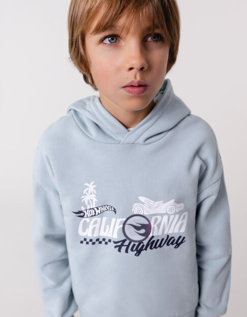 HOT WHEELS x IKKS green hoodie for boy - IKKS