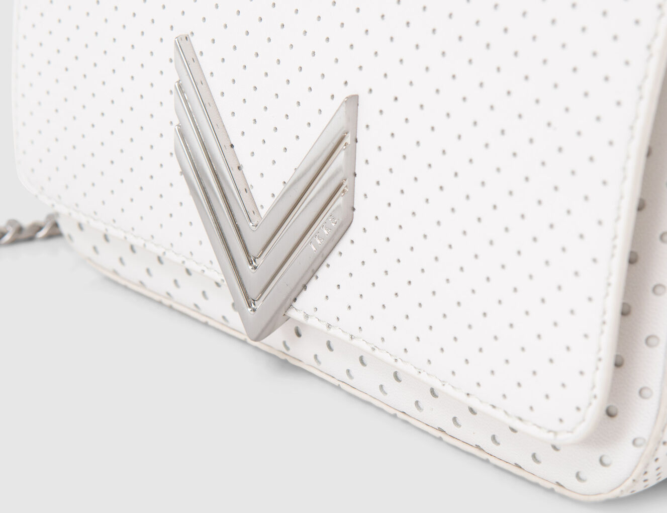 El bolso 111 de piel KINGSTON blanca - IKKS-4
