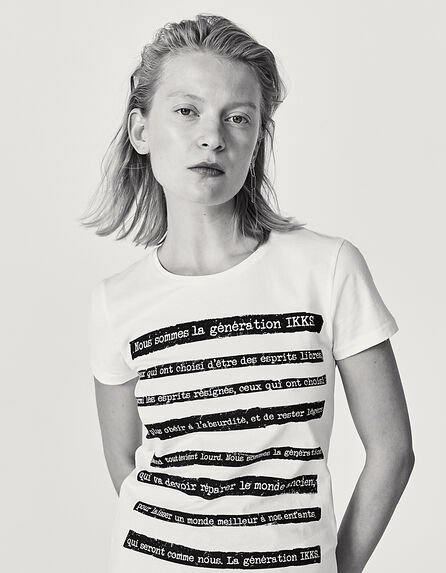 Women’s 1440 Manifesto Leather Story t-shirt