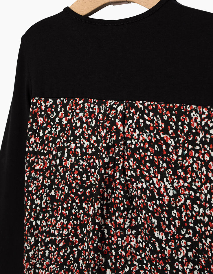 Girls' mixed-material top-6 Girls' mixed-material top-6