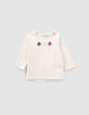 Ensemble salopette en jean et tee-shirt bébé fille-2