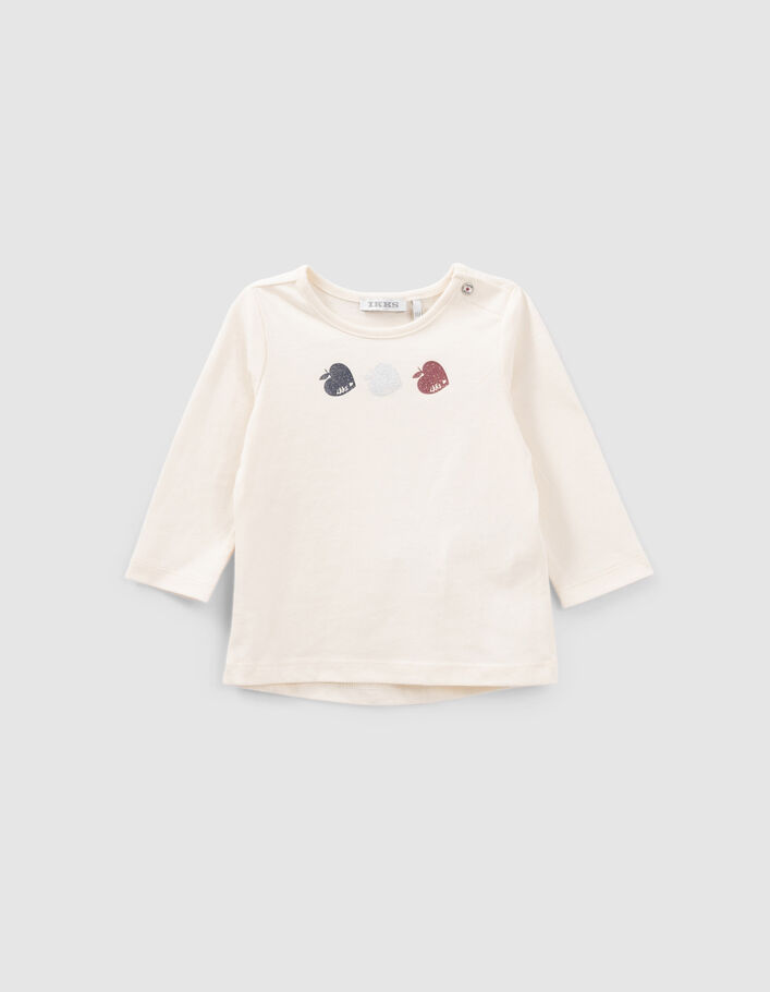 Baby girls’ denim dungarees & T-shirt outfit-3